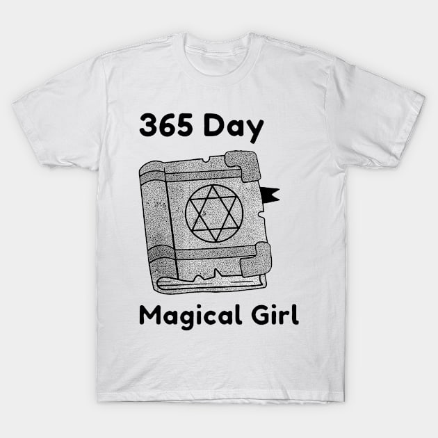365 Day Magical Girl T-Shirt by TapABCD
